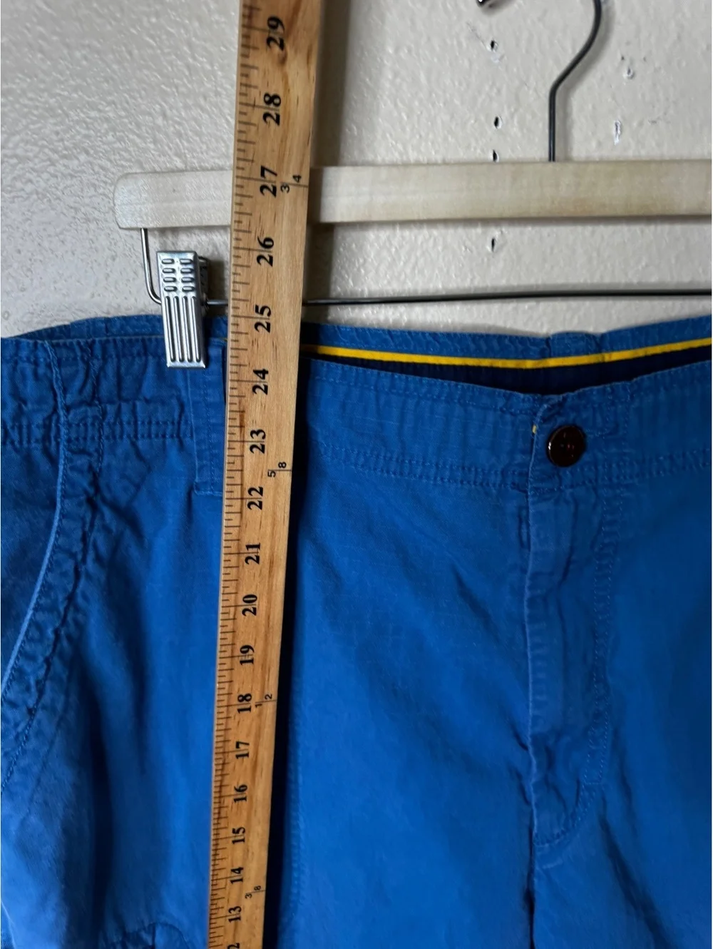 Jordan Mens Size 40 Blue Cotton Ripstop Cargo Shorts Jumpman Logo